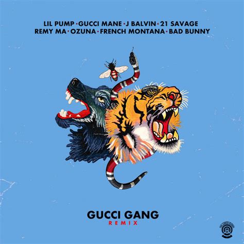 gucci bad bunny|21 savage gucci gang.